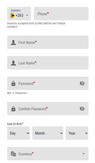 Moors Registration